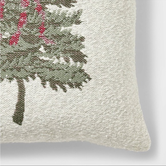 Studio McGee Threshold Woven Tree Square Throw Pillow *NEW* - Picture 2 of 6
